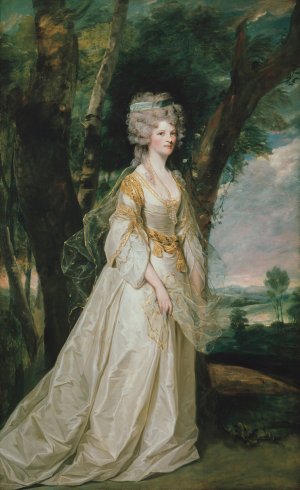 Lady Sunderlin by Sir Joshua Reynolds Oil Painting