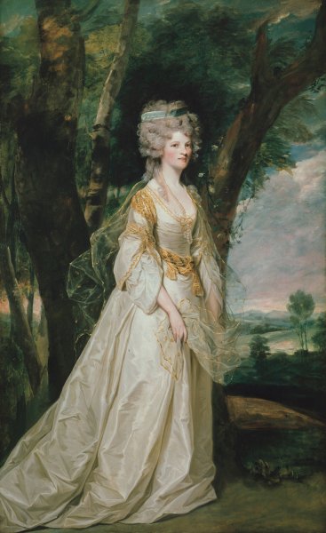 Lady Sunderlin  by Sir Joshua Reynolds - Hand-Painted Oil Painting Reproduction