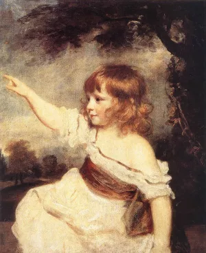 Master Hare Oil painting by Sir Joshua Reynolds