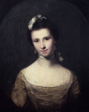 Miss Morris by Sir Joshua Reynolds Oil Painting