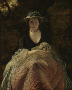 Miss Nelly O'Brien by Sir Joshua Reynolds Oil Painting