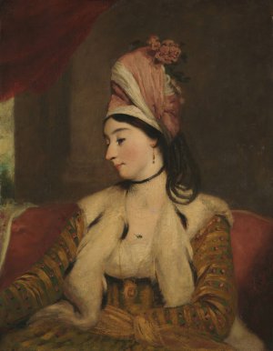 Mrs. George Baldwin by Sir Joshua Reynolds Oil Painting