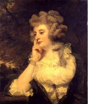 Mrs. Jane Braddyll by Sir Joshua Reynolds - Oil Painting Reproduction