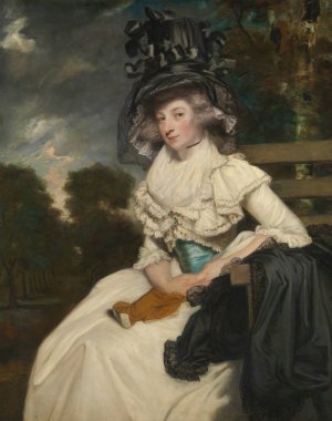 Mrs. Lewis Thomas Watson by Sir Joshua Reynolds Oil Painting