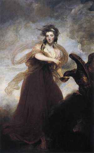 Mrs. Musters as Hebe Oil painting by Sir Joshua Reynolds