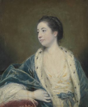 Portrait of a Woman by Sir Joshua Reynolds Oil Painting