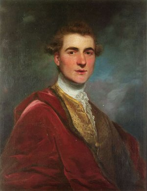 Portrait of Charles Hamilton, 8th Early of Haddington Oil painting by Sir Joshua Reynolds