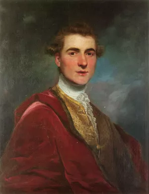 Portrait of Charles Hamilton, 8th Early of Haddington by Sir Joshua Reynolds - Oil Painting Reproduction