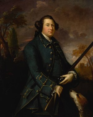Portrait Of Clotworthy Skeffington, 1st Earl Of Massereene by Sir Joshua Reynolds Oil Painting