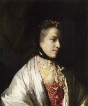 Portrait of Emma, Countess of Mount Edgcumbe by Sir Joshua Reynolds Oil Painting