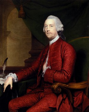 Portrait Of John Simpson, Of Bradley Hall, Northumberland 1710-1786