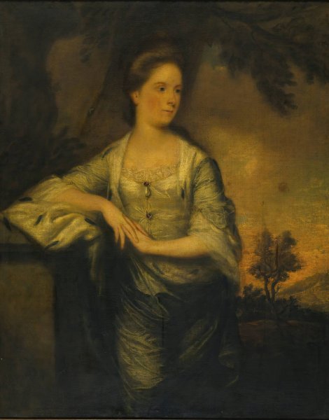 Portrait Of Lady Mary Crosbie by Sir Joshua Reynolds - Hand-Painted Oil Painting Reproduction