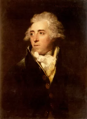 Portrait Of Lord John Townshend by Sir Joshua Reynolds - Oil Painting Reproduction