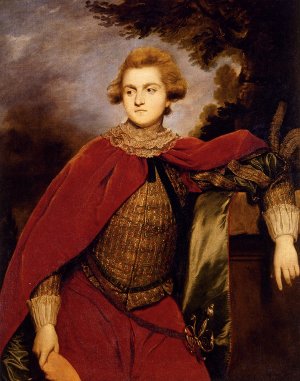 Portrait Of Lord Robert Spencer Oil painting by Sir Joshua Reynolds