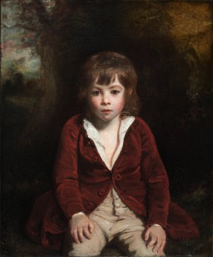 Portrait of Master Bunbury by Sir Joshua Reynolds Oil Painting