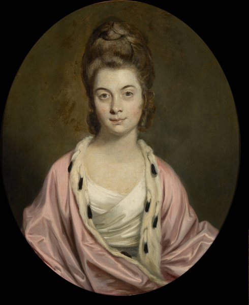 Portrait of Mrs. Thomas Watkinson Payler  by Sir Joshua Reynolds - Hand-Painted Oil Painting Reproduction