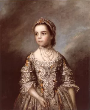 Portrait of Rebecca Watson by Sir Joshua Reynolds Oil Painting