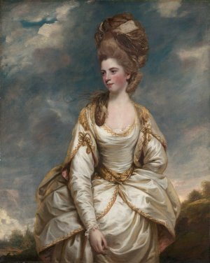 Sarah Campbell by Sir Joshua Reynolds Oil Painting