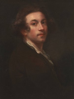 Self-Portrait by Sir Joshua Reynolds Oil Painting