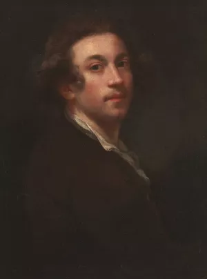 Self-Portrait by Sir Joshua Reynolds Oil Painting