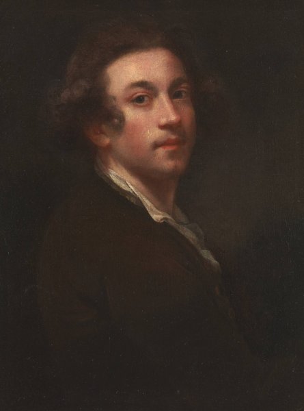 Self-Portrait  by Sir Joshua Reynolds - Hand-Painted Oil Painting Reproduction