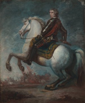 Sir Jeffrey Amherst by Sir Joshua Reynolds Oil Painting