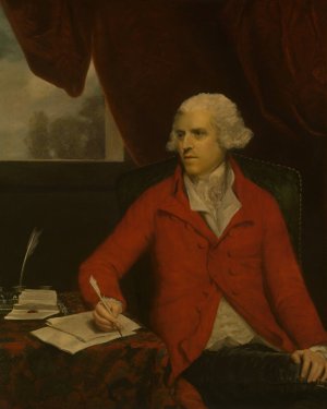 Sir Thomas Rumbold, Bt. by Sir Joshua Reynolds Oil Painting