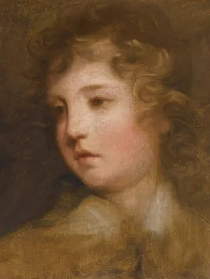 Study For The Portrait Of Lord George Seymour Conway Oil painting by Sir Joshua Reynolds