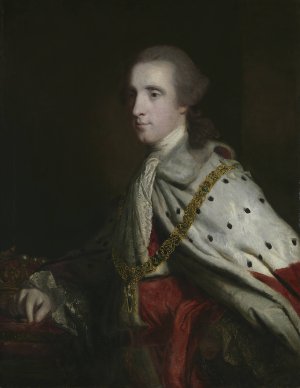 The 4th Duke of Queensberry by Sir Joshua Reynolds Oil Painting