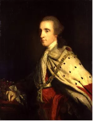 The 4th Duke of Queensbury ('Old Q') as Earl of March by Sir Joshua Reynolds - Oil Painting Reproduction