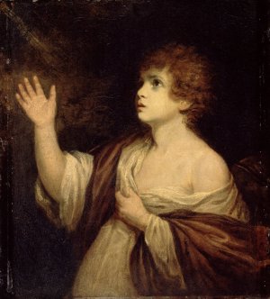 The Calling of Samuel by Sir Joshua Reynolds Oil Painting