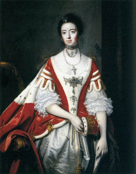 The Countess of Dartmouth by Sir Joshua Reynolds - Hand-Painted Oil Painting Reproduction