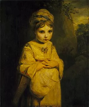 The Strawberry Girl by Sir Joshua Reynolds Oil Painting