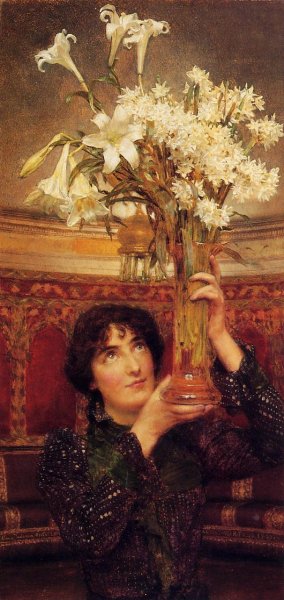 Main Product Photo of A Flag of Truce Painting by Sir Lawrence Alma-Tadema