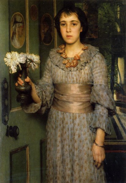 Main Product Photo of Anna Alma-Tadema Painting by Sir Lawrence Alma-Tadema