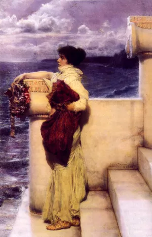 Hero by Sir Lawrence Alma-Tadema - Oil Painting Reproduction