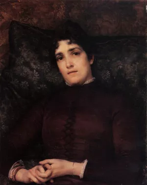 Mrs Frank D. Millet by Sir Lawrence Alma-Tadema - Oil Painting Reproduction
