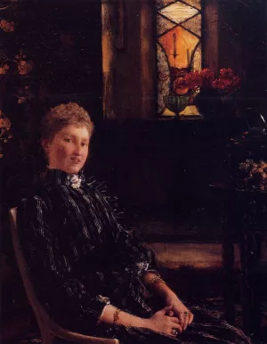 Mrs. Ralph Sneyd painting by Sir Lawrence Alma-Tadema