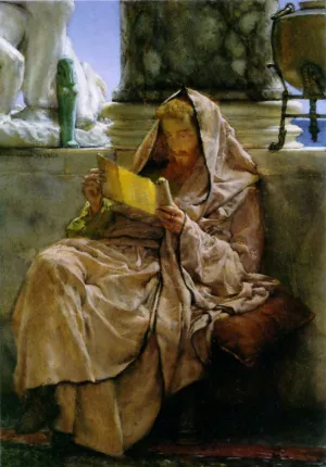 Prose by Sir Lawrence Alma-Tadema - Oil Painting Reproduction