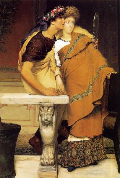 The Honeymoon by Sir Lawrence Alma-Tadema - Hand-Painted Oil Painting Reproduction
