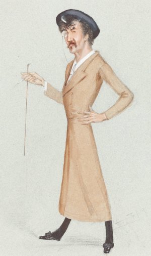 Whistler by Sir Leslie Ward Oil Painting