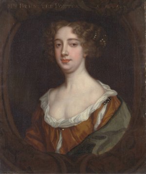 Aphra Behn by Sir Peter Lely Oil Painting
