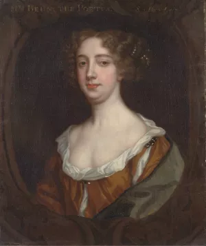 Aphra Behn by Sir Peter Lely Oil Painting