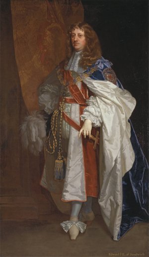 Edward Montagu, first Earl of Sandwich by Sir Peter Lely Oil Painting
