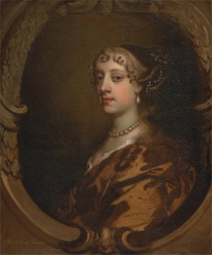 Lady Frances Savile, Later Lady Brudenell by Sir Peter Lely Oil Painting