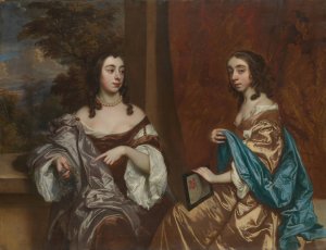 Mary Capel by Sir Peter Lely Oil Painting