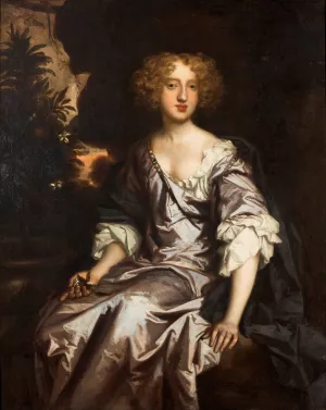 Portrait of Lady Elizabeth Strickland, nee Pile by Sir Peter Lely Oil Painting