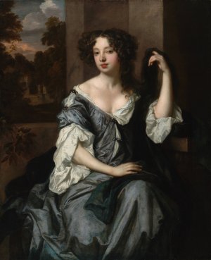 Portrait of Louise de Keroualle,Duchess of Portsmouth by Sir Peter Lely Oil Painting