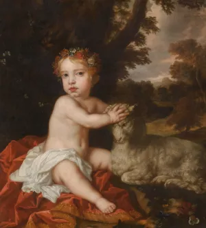 Portrait Of Princess Isabella by Sir Peter Lely Oil Painting