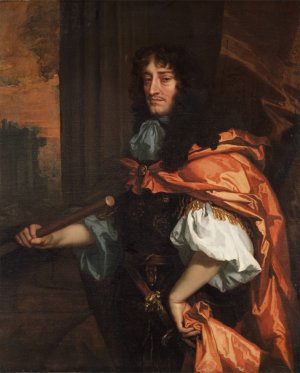 Prince Rupert of the Rhine by Sir Peter Lely Oil Painting